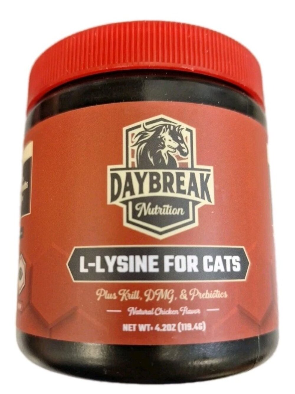 Daybreak Nutrition L-Lysine For Cats Powder Natural Chicken Flavor 4.2oz